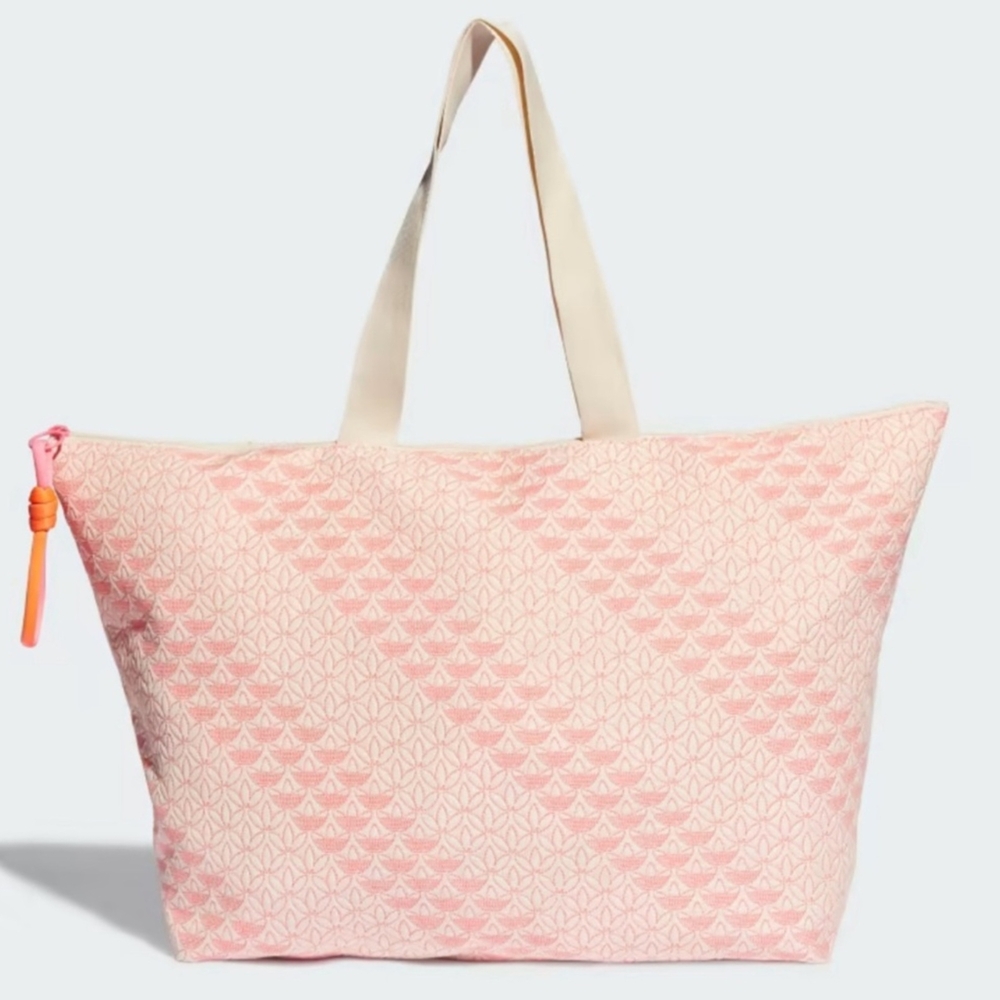 adidas Originals Pink and Cream Tote Bag